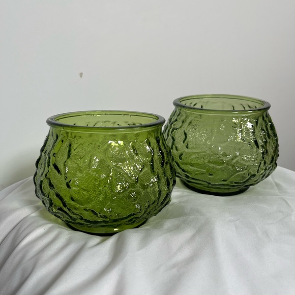 E O Brody Co. G101 Vintage Green Dépression Era Glass Bowl - Cleveland, OH USA - Picture 4 of 4